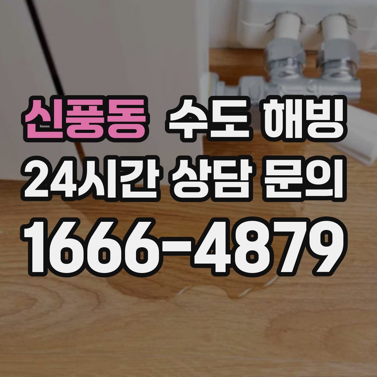 신풍동 수도 해빙