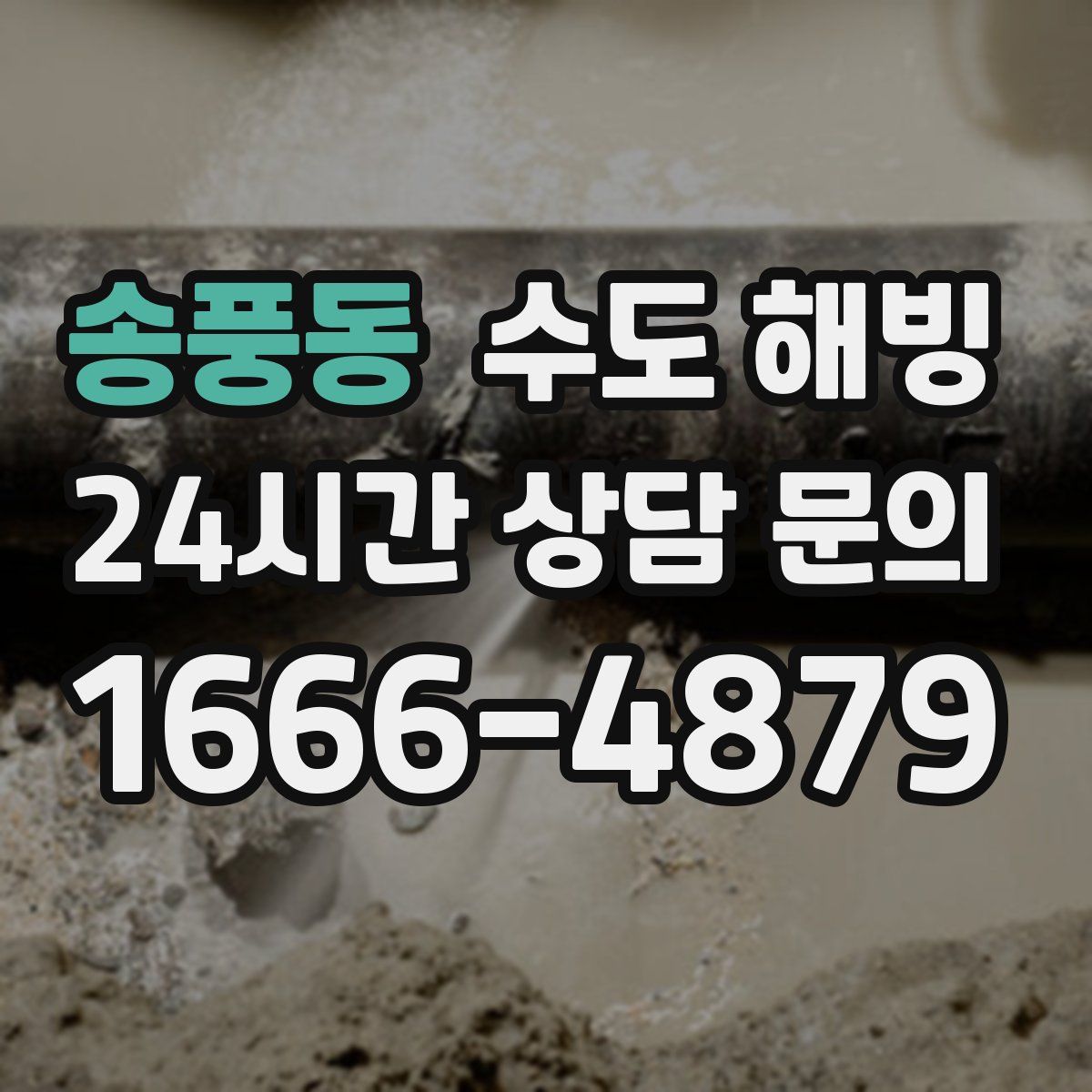 송풍동 수도 해빙