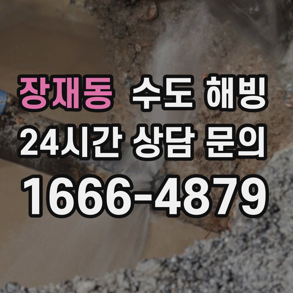 장재동 수도 해빙