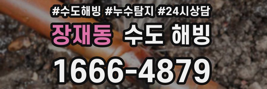장재동 수도 해빙