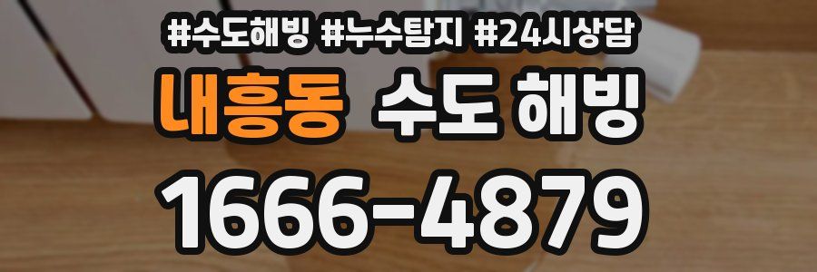 내흥동 수도 해빙