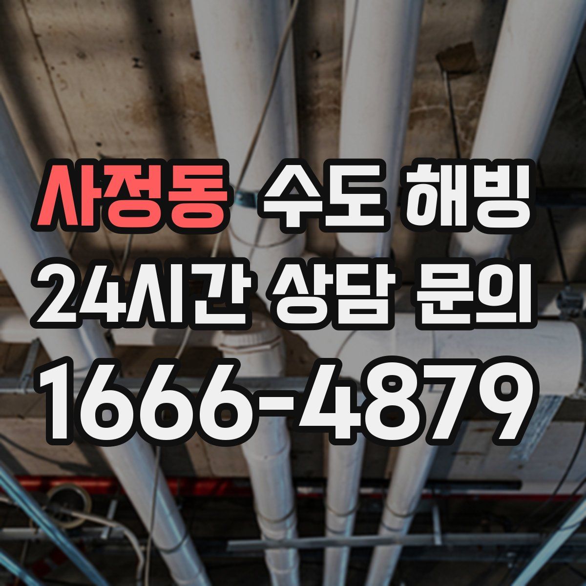 사정동 수도 해빙