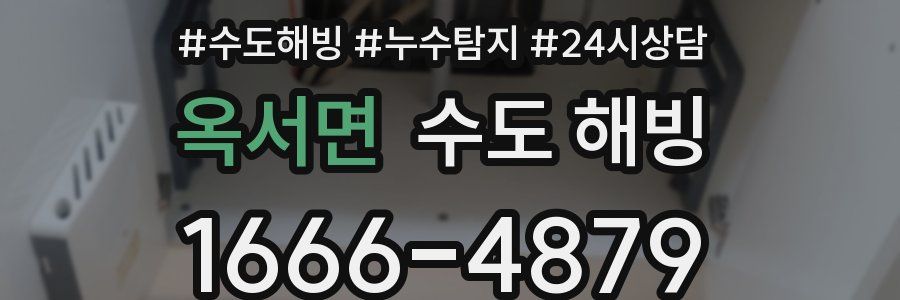 옥서면 수도 해빙