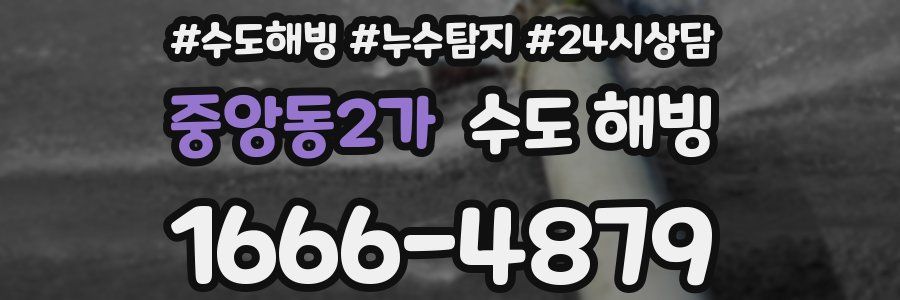 중앙동2가 수도 해빙