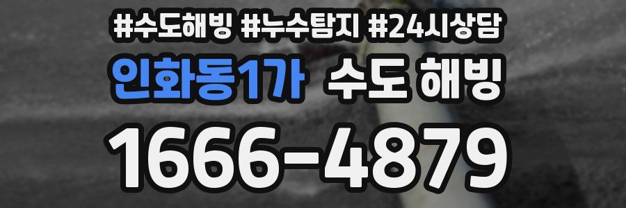 인화동1가 수도 해빙