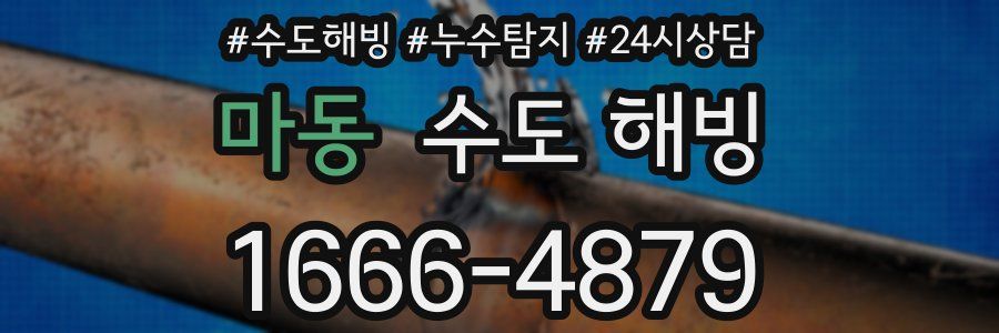 마동 수도 해빙