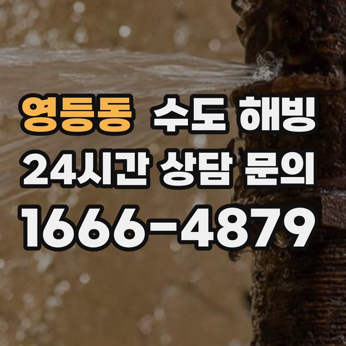 영등동 수도 해빙