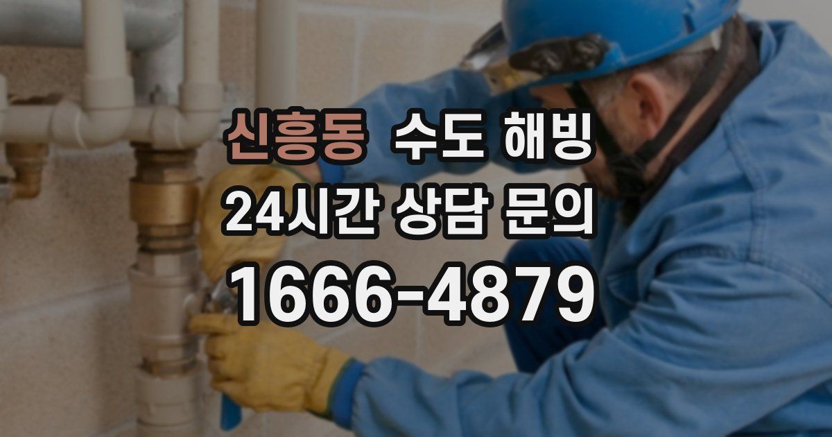 신흥동 수도 해빙