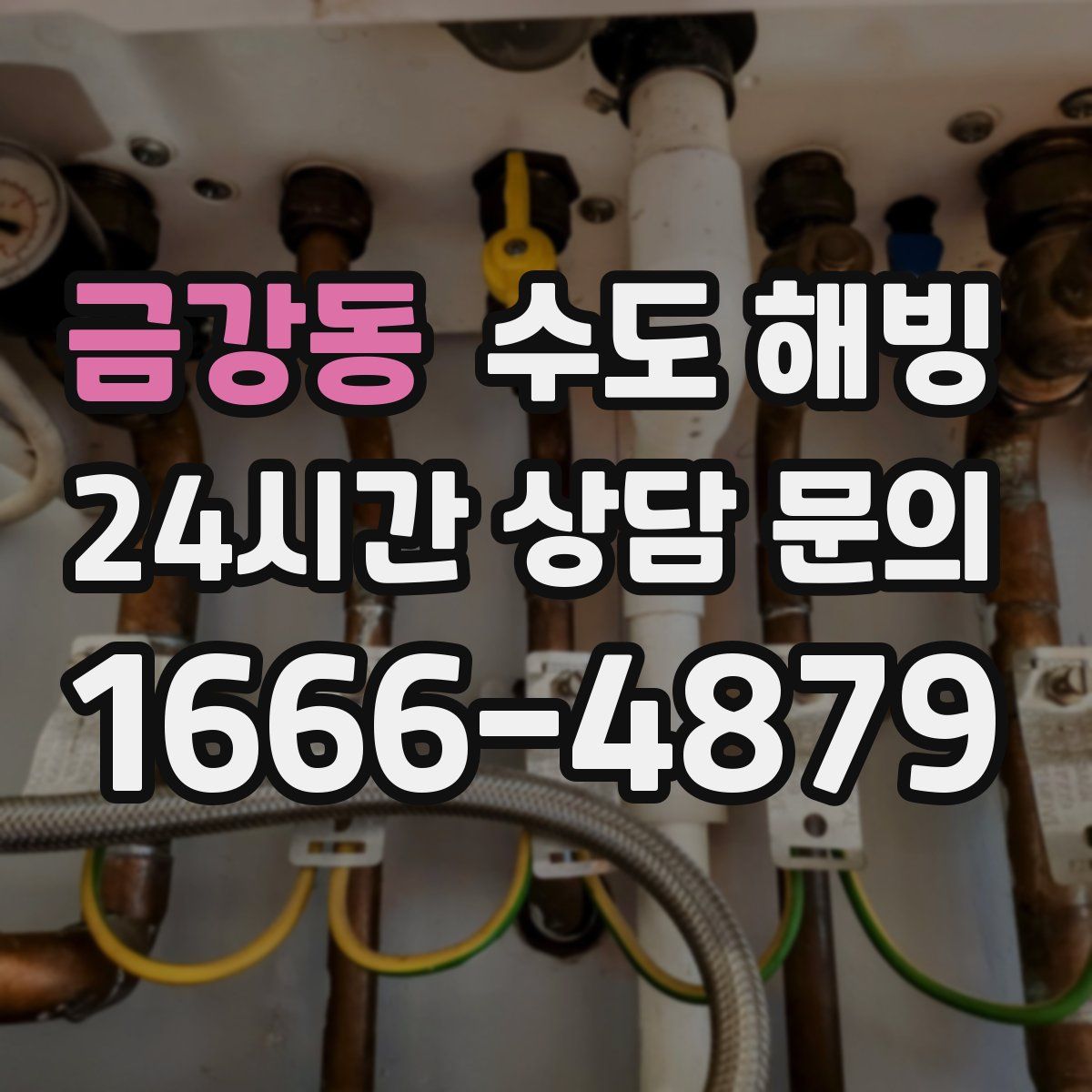 금강동 수도 해빙