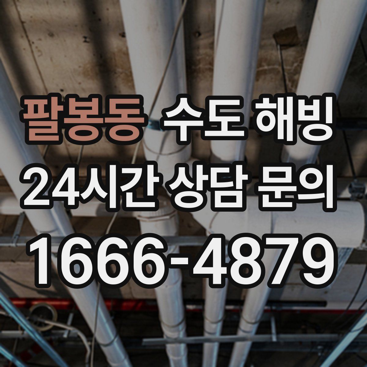 팔봉동 수도 해빙