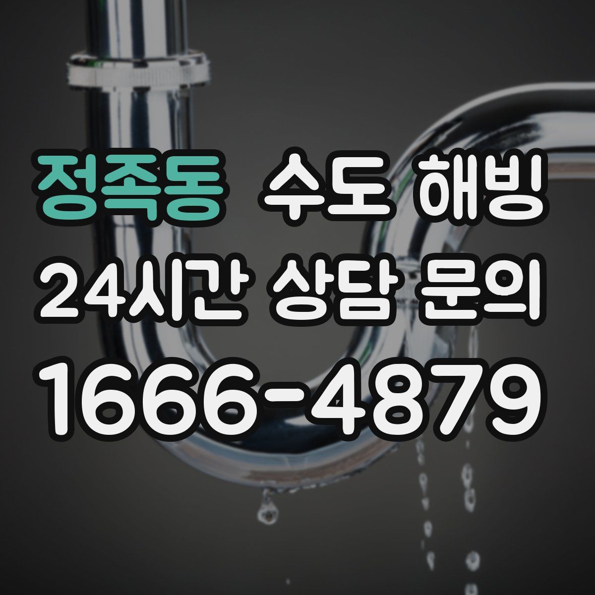 정족동 수도 해빙