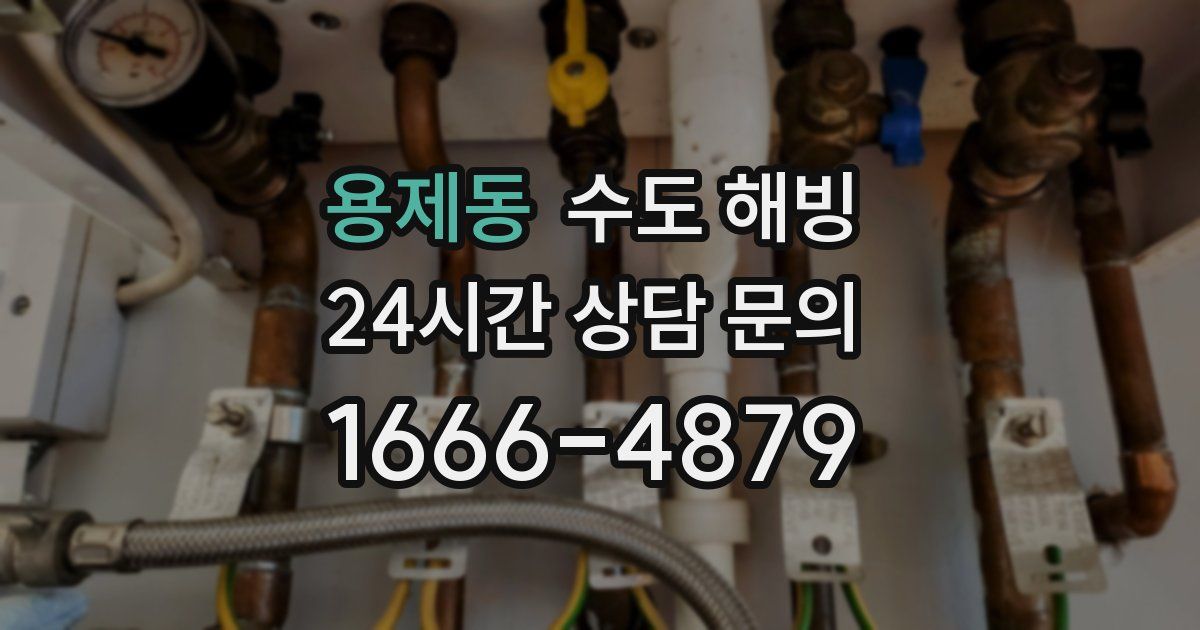 용제동 수도 해빙