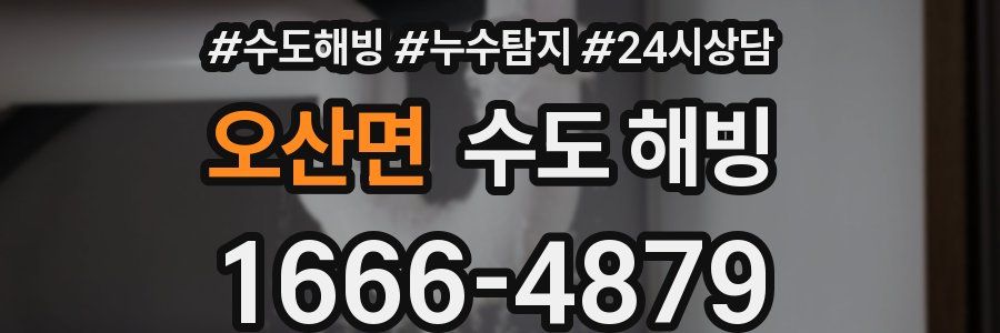 오산면 수도 해빙