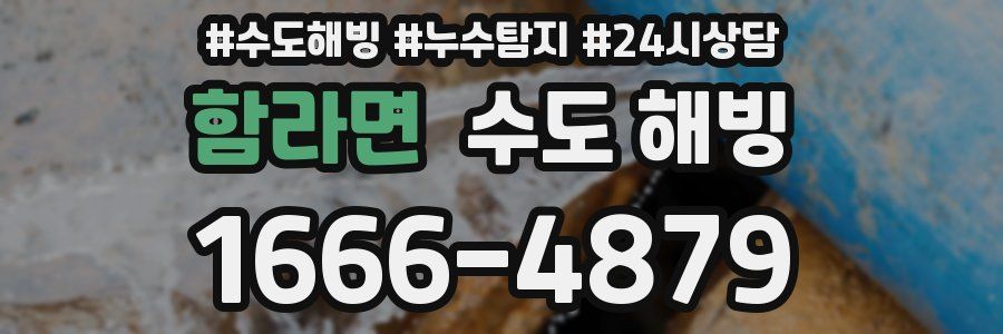 함라면 수도 해빙