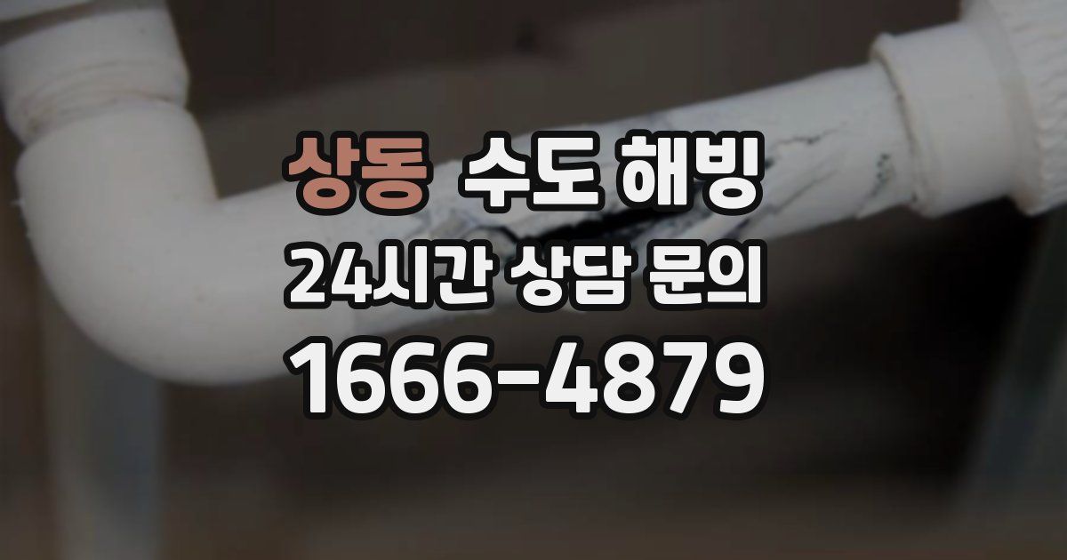 상동 수도 해빙