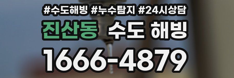 진산동 수도 해빙