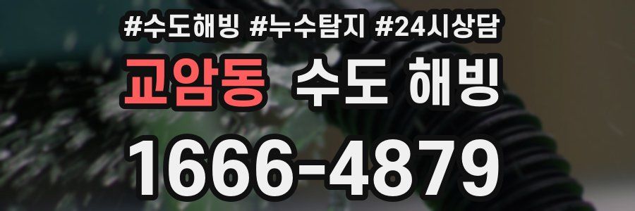 교암동 수도 해빙