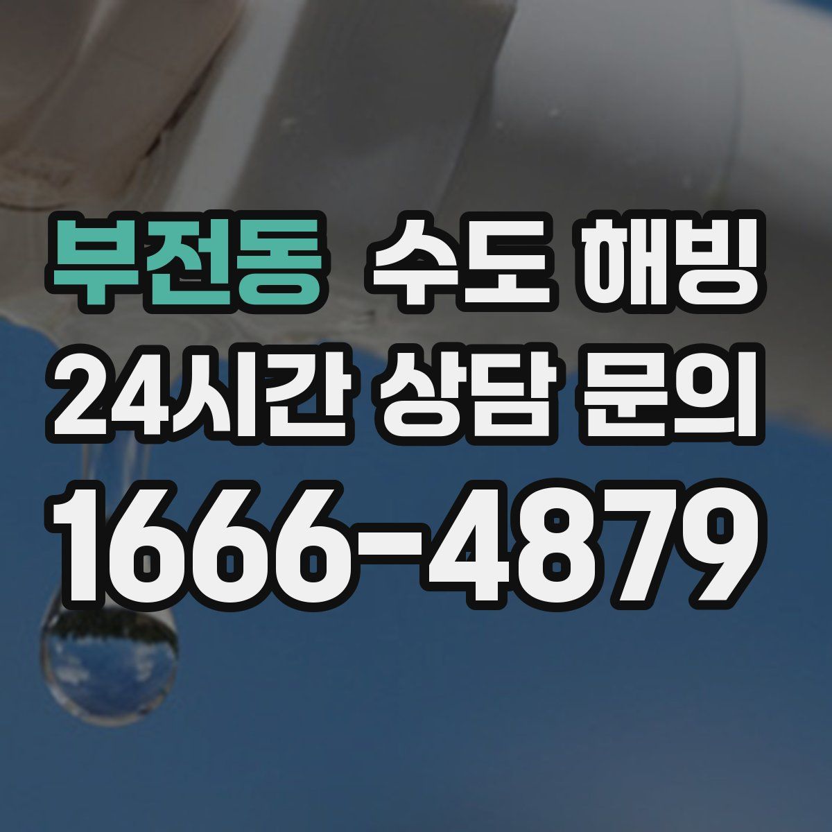 부전동 수도 해빙