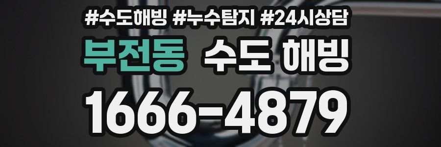 부전동 수도 해빙