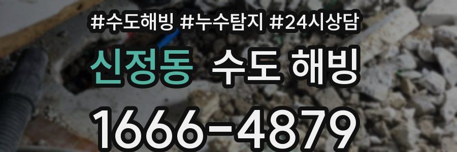 신정동 수도 해빙