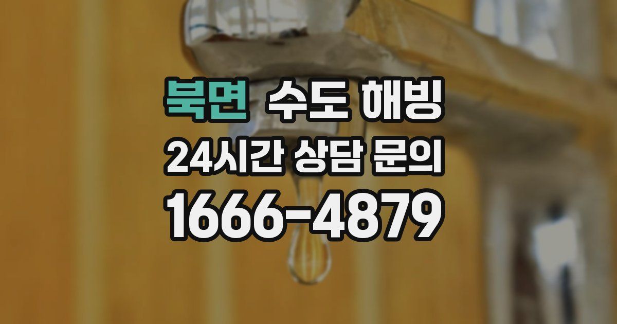 북면 수도 해빙