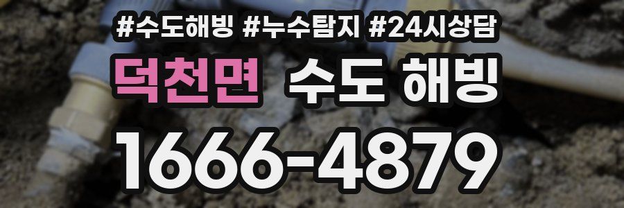 덕천면 수도 해빙