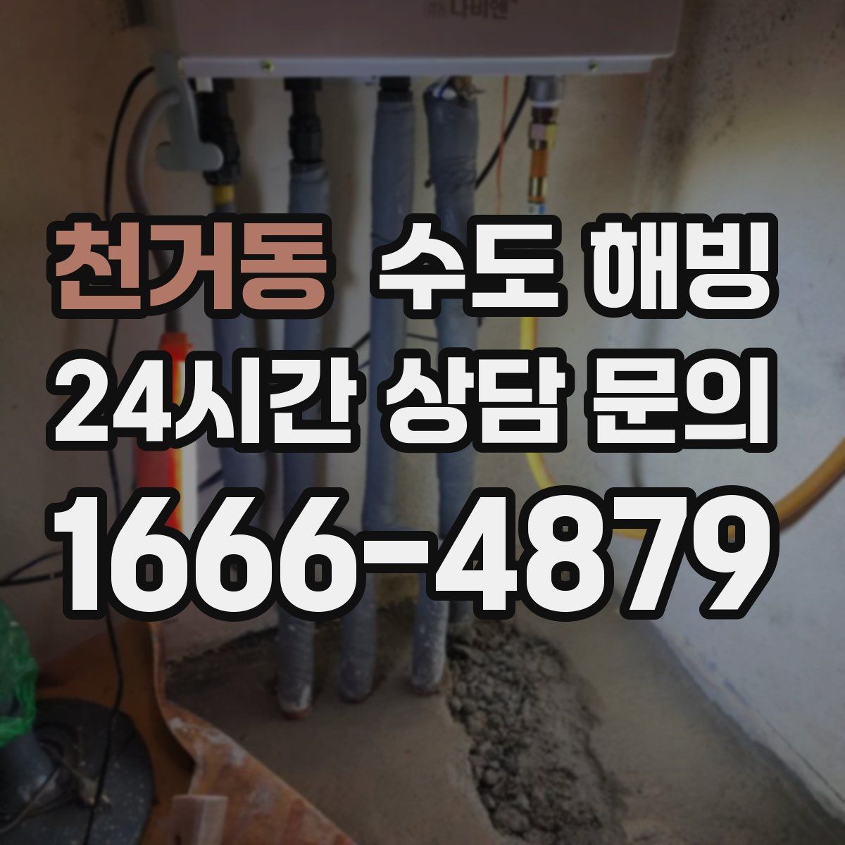 천거동 수도 해빙