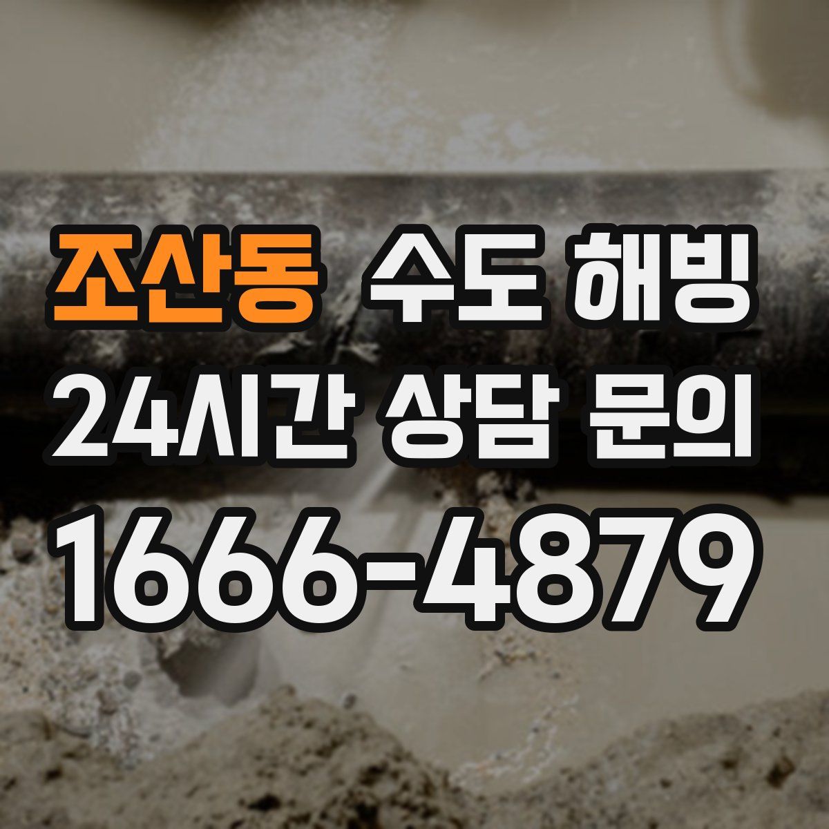 조산동 수도 해빙