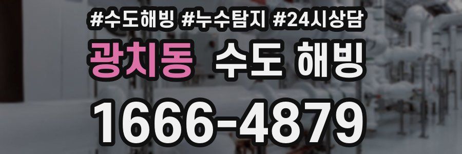 광치동 수도 해빙