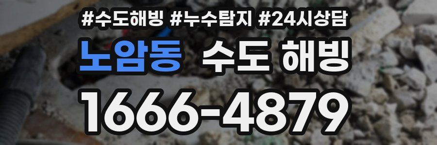 노암동 수도 해빙
