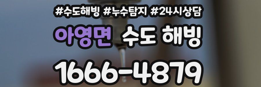 아영면 수도 해빙