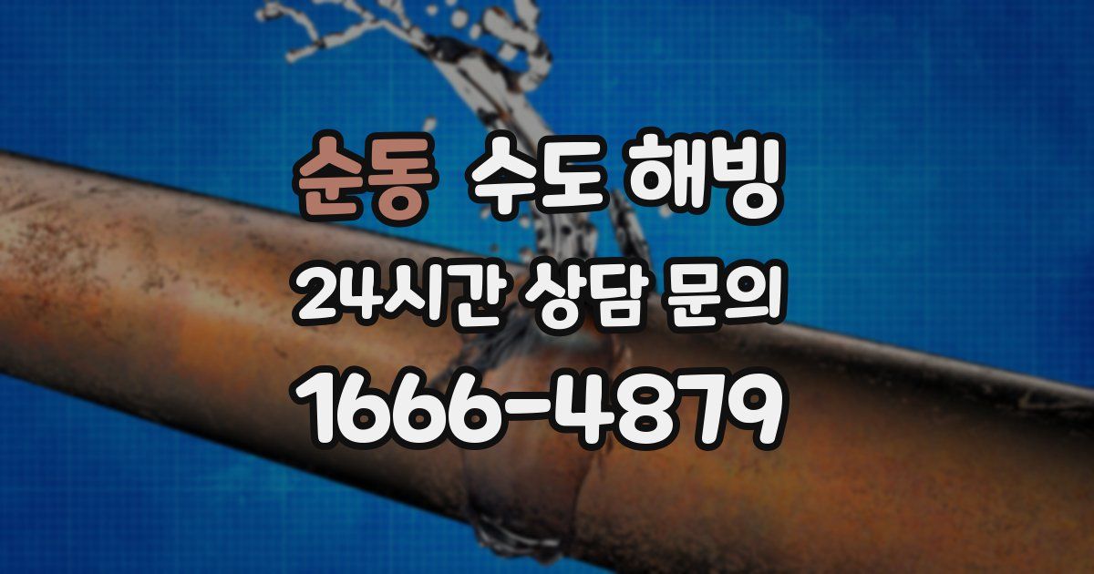 순동 수도 해빙