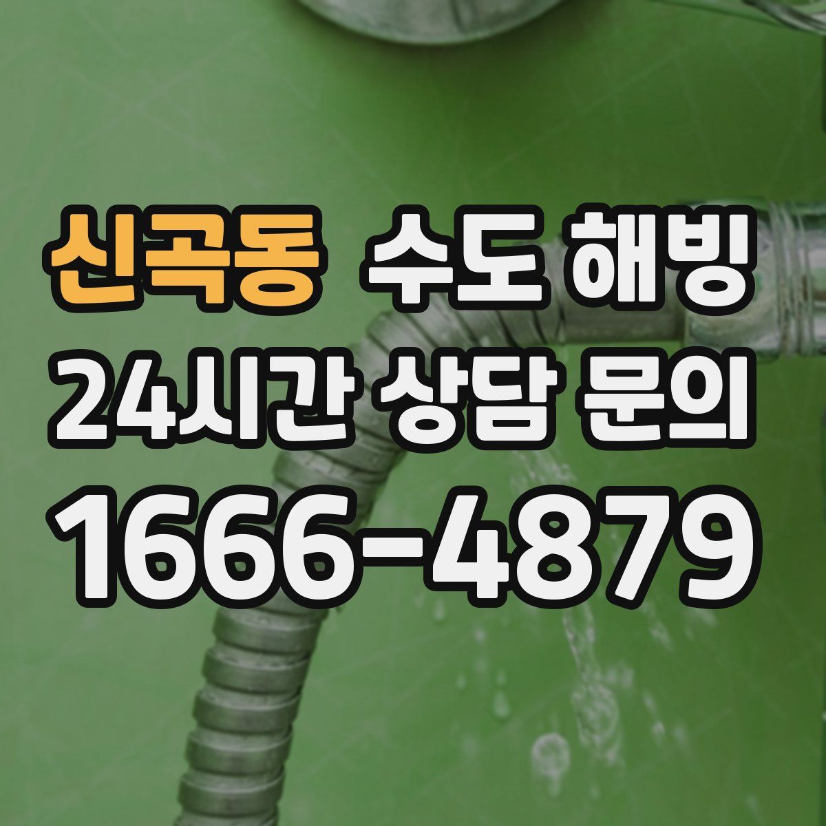 신곡동 수도 해빙