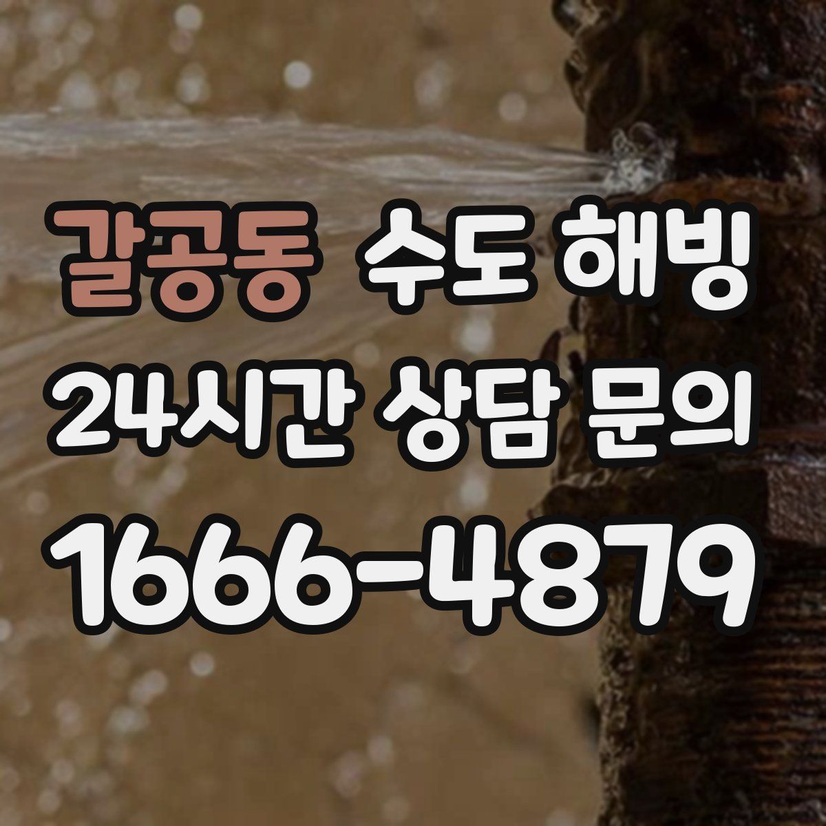 갈공동 수도 해빙