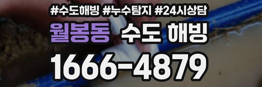 월봉동 수도 해빙