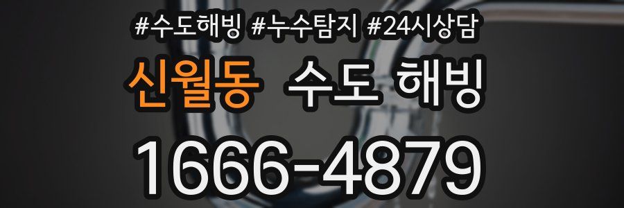 신월동 수도 해빙