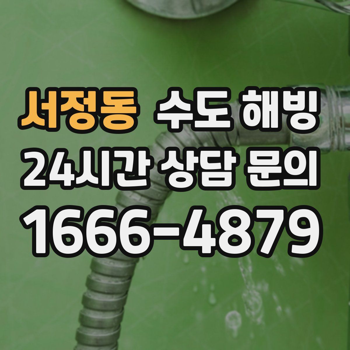 서정동 수도 해빙