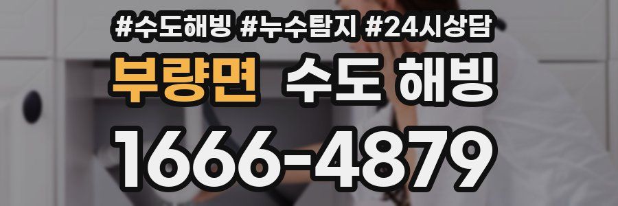 부량면 수도 해빙