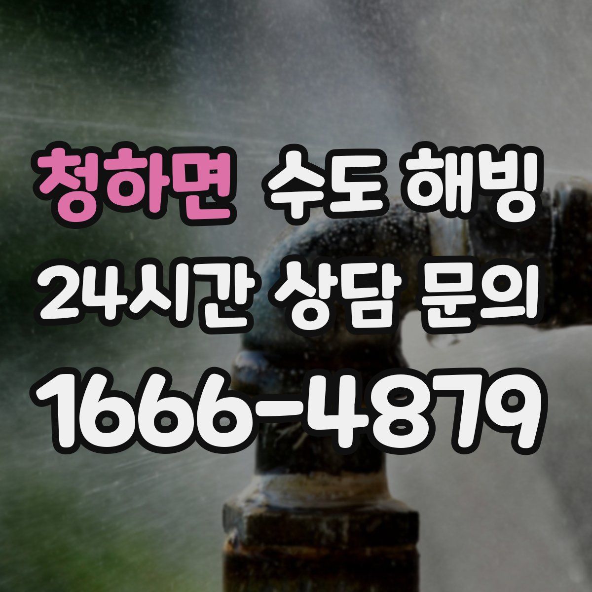 청하면 수도 해빙