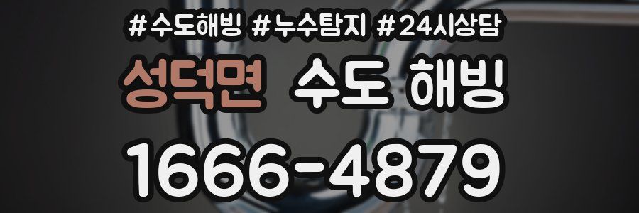 성덕면 수도 해빙