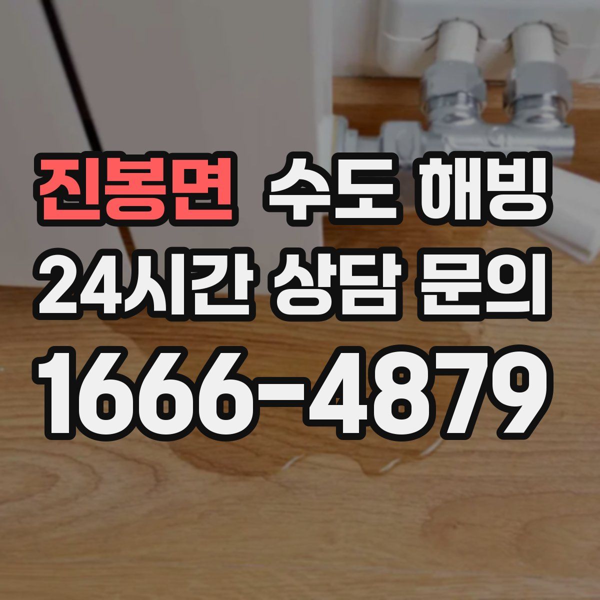 진봉면 수도 해빙