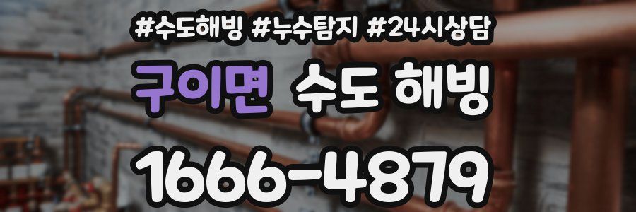 구이면 수도 해빙