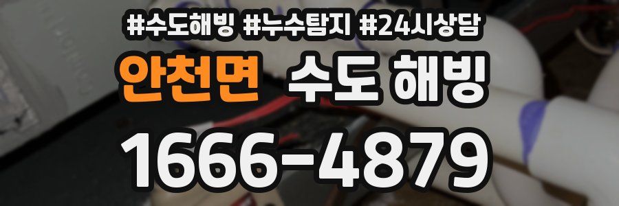 안천면 수도 해빙