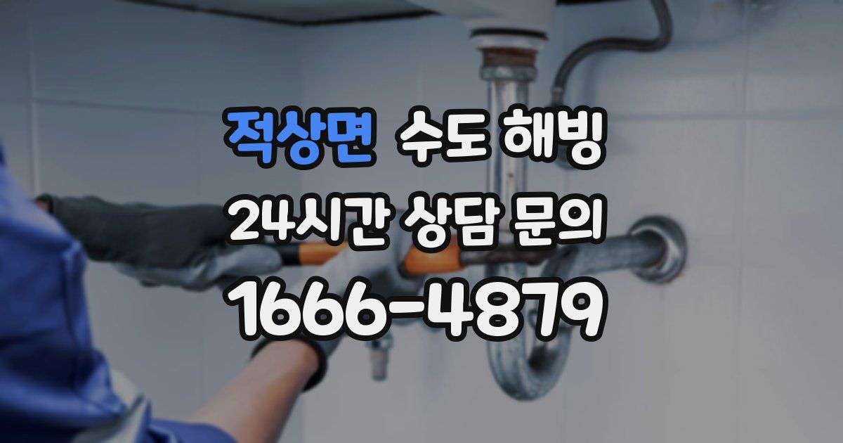적상면 수도 해빙