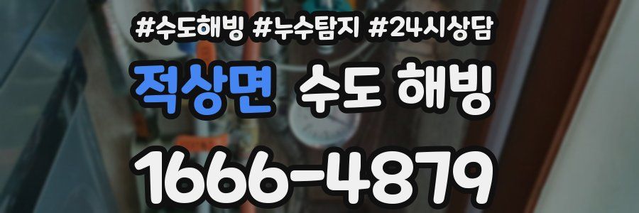 적상면 수도 해빙