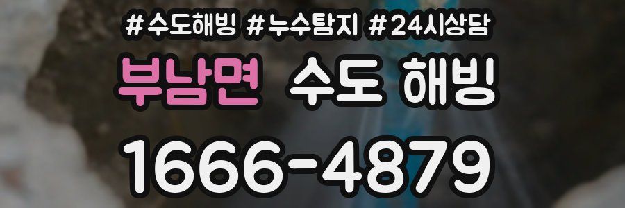 부남면 수도 해빙