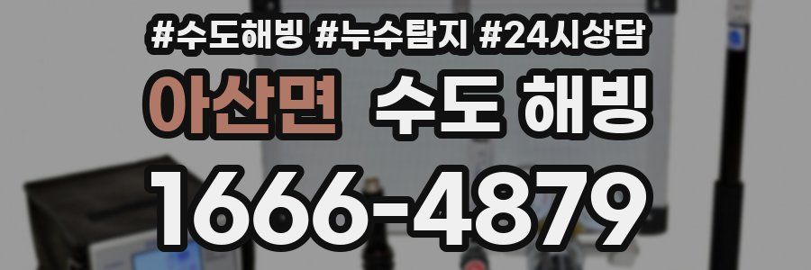 아산면 수도 해빙