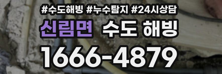 신림면 수도 해빙