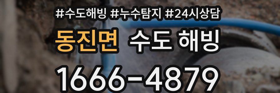 동진면 수도 해빙