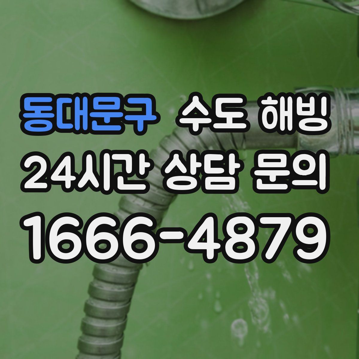 동대문구 수도 해빙